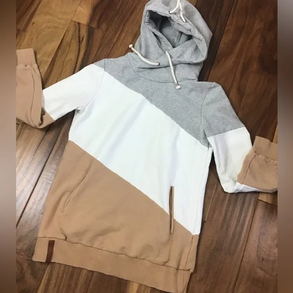 Ampersand Avenue Singlehood Sweatshirt Huntington Tri Color Size Medium - Picture 5 of 12